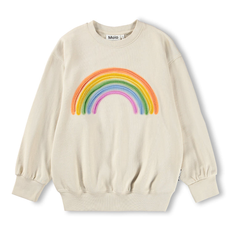molo monti sweatshirt hazy rainbow