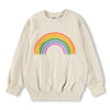 molo monti sweatshirt hazy rainbow