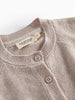 marmar copenhagen taki baby cardigan cashew melange