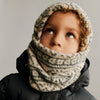 wheat kramso fleece balaklava warm sand jaquard