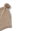 wheat liro baby bonnet camel melange