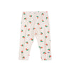 bobo choses stamp bloom all over baby legging off white