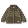 marmar copenhagen orleans baby puffer jacket olive