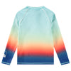 molo noble long sleeve rashguard blue fade