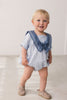 marmar copenhagen raki baby romper blue mist