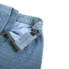 molo bente boucle skirt blue