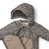 wheat sascha baby jacket black sea open flowers