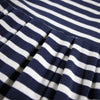 molo christa dress blue cream