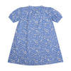 oilily disona dress lotus ultramarine