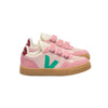 veja small v-90 velcro leather sneakers petale mary