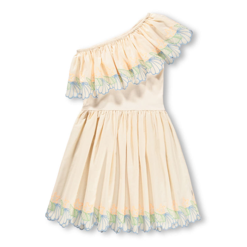 molo cato dress pearled ivory
