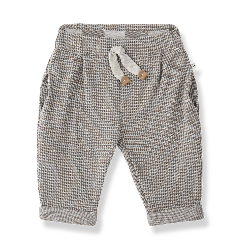 1+ in the family napoli pants dark taupe