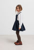 marmar copenhagen danara dress dark blue stripe