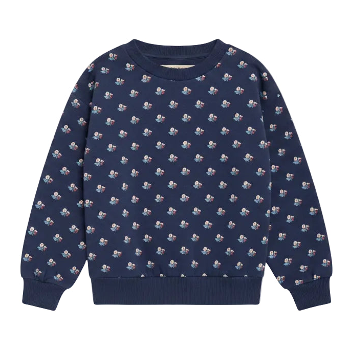 the new society mira sweatshirt navy blue