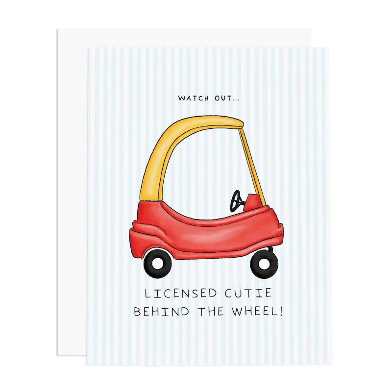 ramus & co licensed cutie greeting card