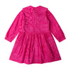 oilily dimanche retro print dress fuchsia