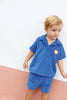 bonton nono baby shorts summer blue