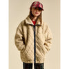 bellerose aikar teddy jacket ecru