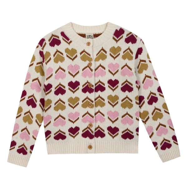 bonton maligne cardigan milk