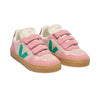 veja small v-90 velcro leather sneakers petale mary