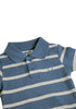 molo follow baby collared onesie twilight stripe