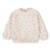 molo disc baby sweatshirt confetti rainbow