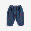bobo choses stamp bloom all over baby corduroy pants blue