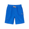 arsene & les pipelettes rustic bermuda shorts cobalt