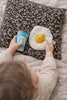 normadot fried egg crinkle toy