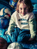 louis louise mike sweatshirt cream/green