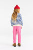 the animals observatory blowfly kid sweatshirt blue stripe