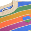 molo gitty sweater heart rainbow