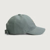 gray label baseball cap blue grey
