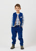 arsene & les pipelettes corduroy trousers navy