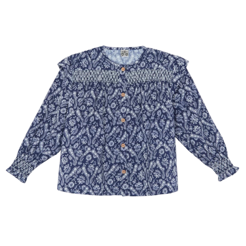 bonton mona blouse blue