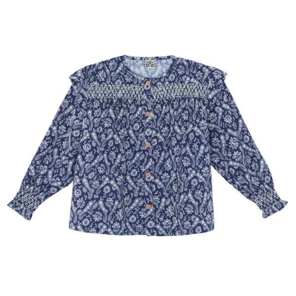 bonton mona blouse blue