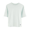 bellerose milow t-shirt aqua/white