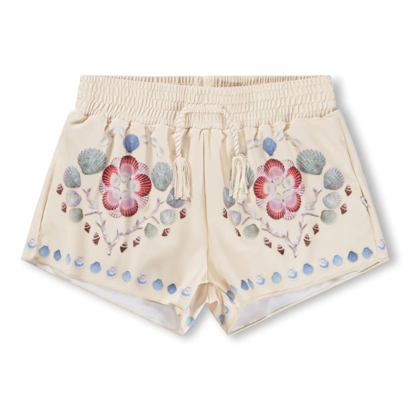 molo nicci swim shorts sea shell deco