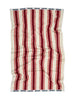 bobo choses striped beach towel red