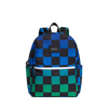 state bags kane kids travel backpack blue checkerboard