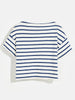 bellerose vassy striped t-shirt blue