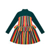 the middle daughter twofold dress multi-stripe