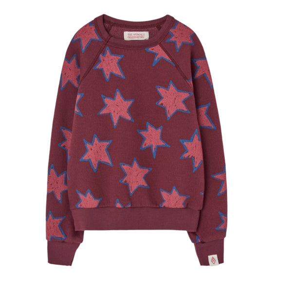 the animals observatory shark kid sweatshirt stars