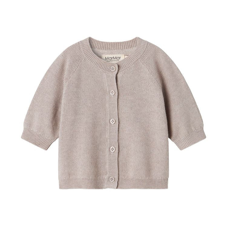 marmar copenhagen taki baby cardigan cashew melange
