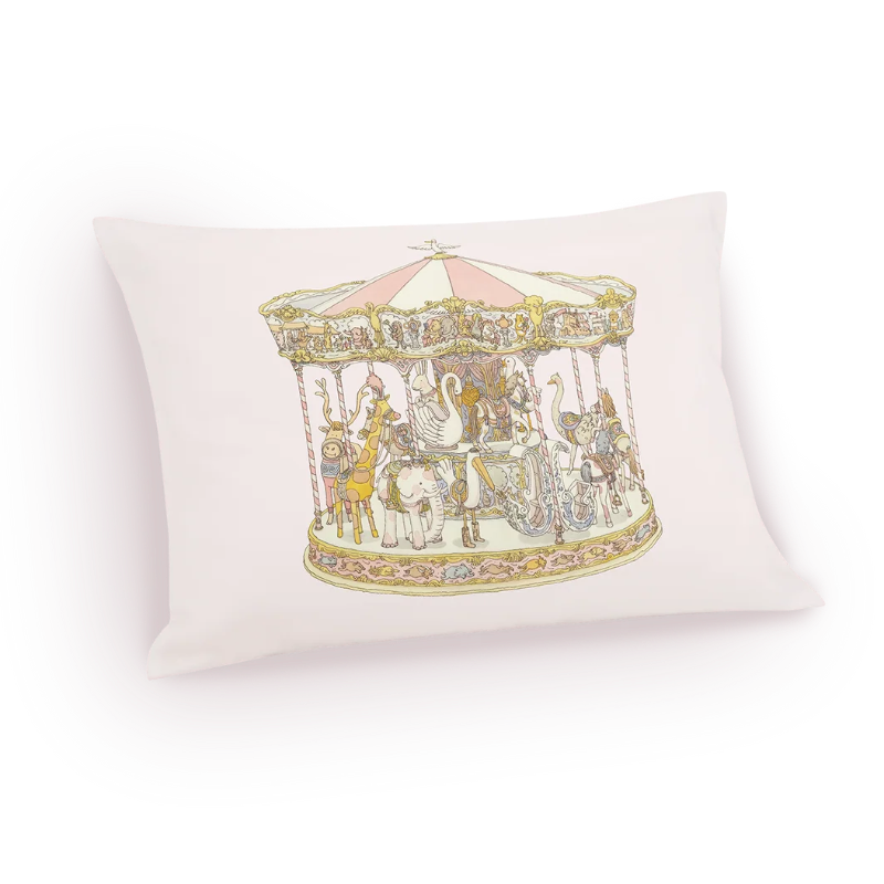 atelier choux satin cushion carousel