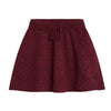 the new society luma skirt burgundy