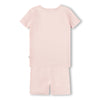 molo lou short pajama set cloud pink