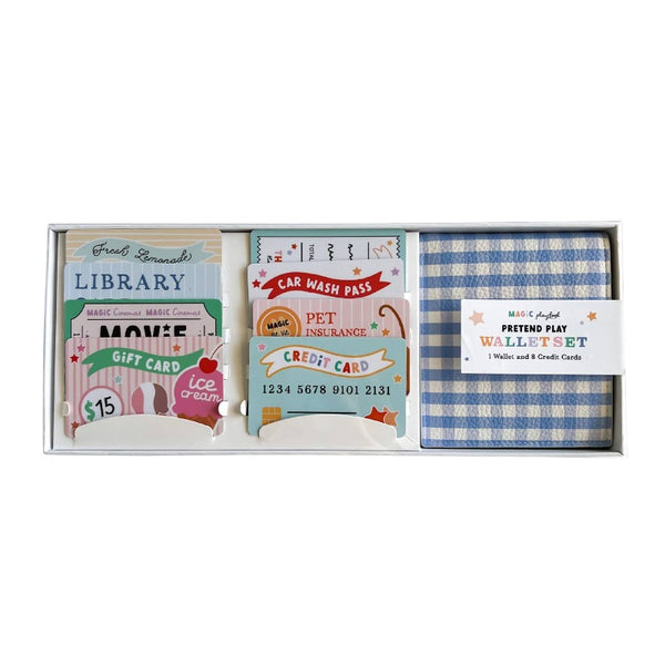 magic playbook pretend play wallet kit