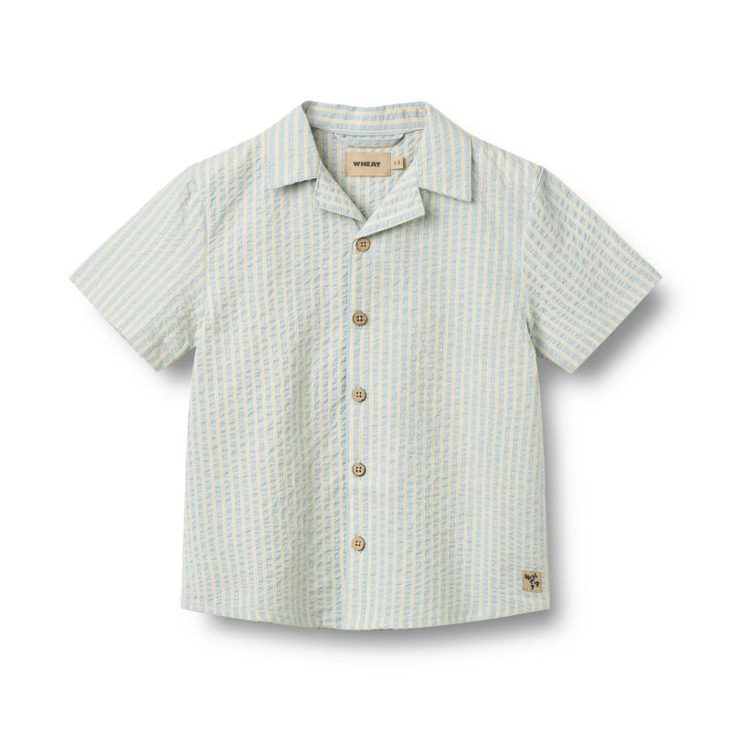 wheat anker shirt summer sky stripe