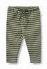 wheat olsvad baby set dark green stripe